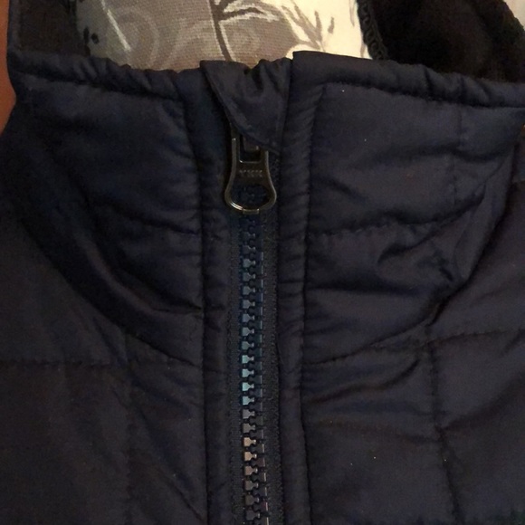 Lands End Navy Blue Liner Zip Jacket L - Picture 6 of 14